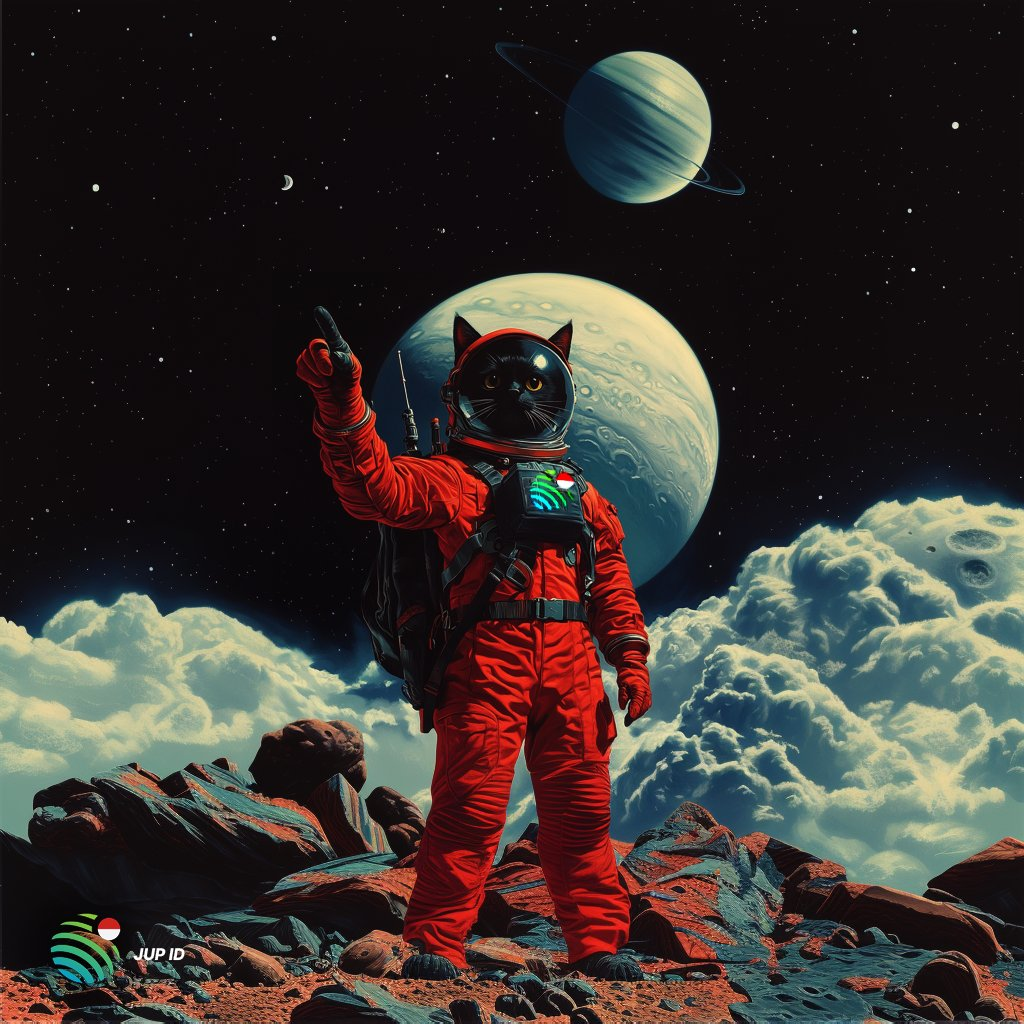 Astronaut Cat Hero